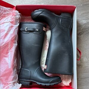 Hunter Classic Black Waterproof Boots